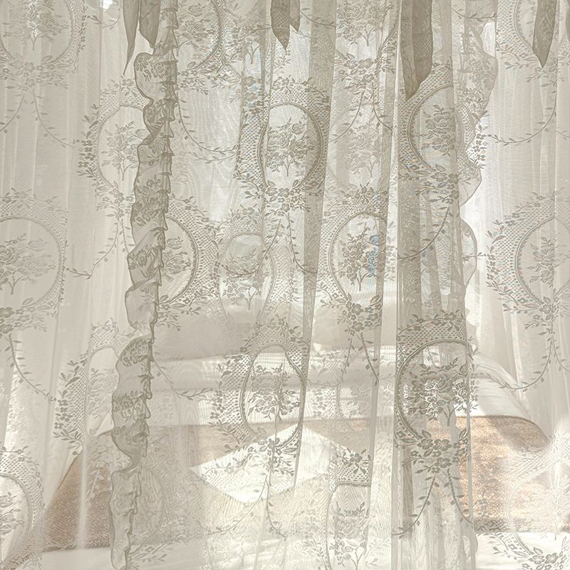 Mosquitera de encaje romántico - Curtain Curtain reseña y precio