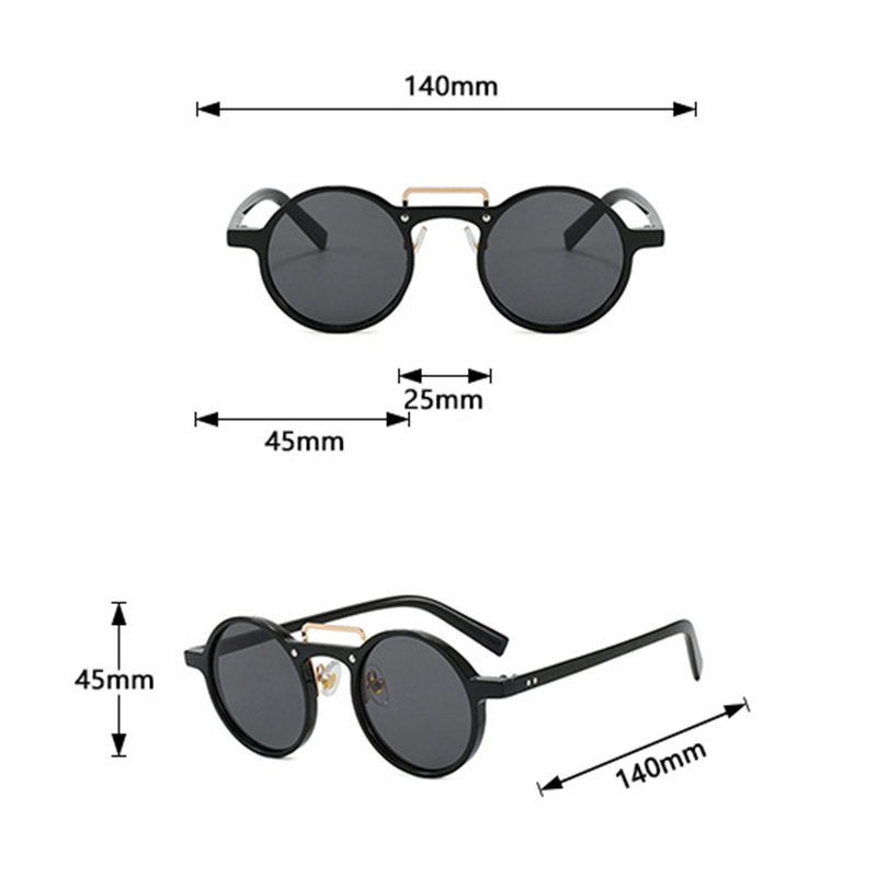 1 unidad de gafas retro con mo - Decorative Mirror reseña y precio