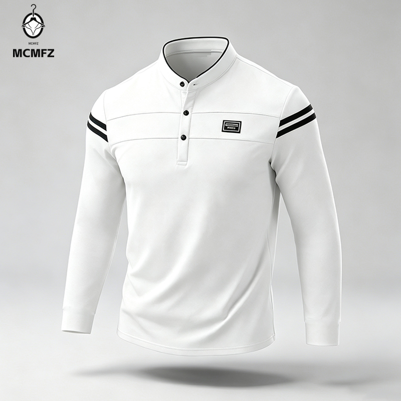 Polo de manga larga para hombr - Wall Sticker reseña y precio