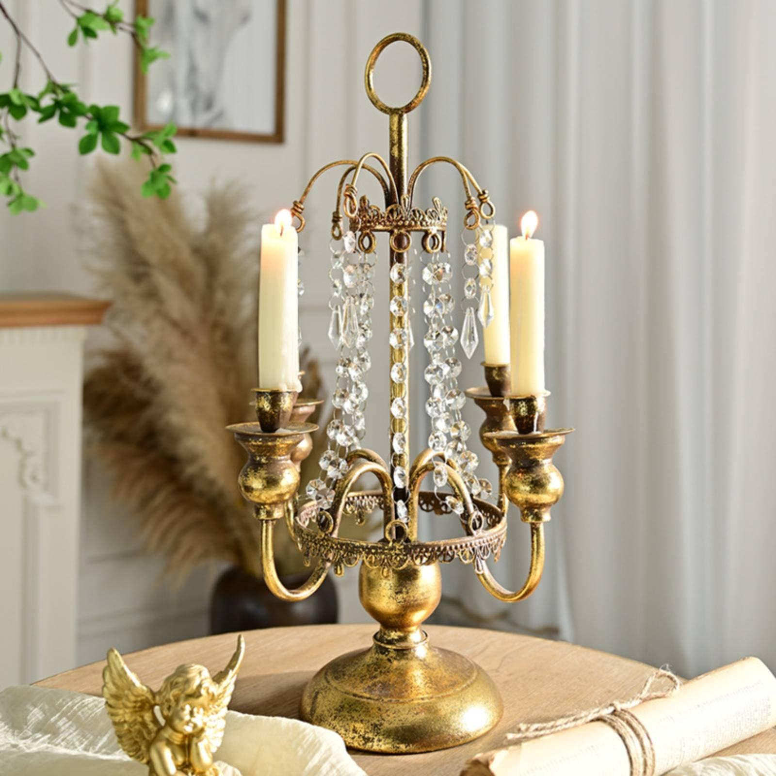 Candelabro Vintage de Múltiple - Candle Holder Decor reseña y precio
