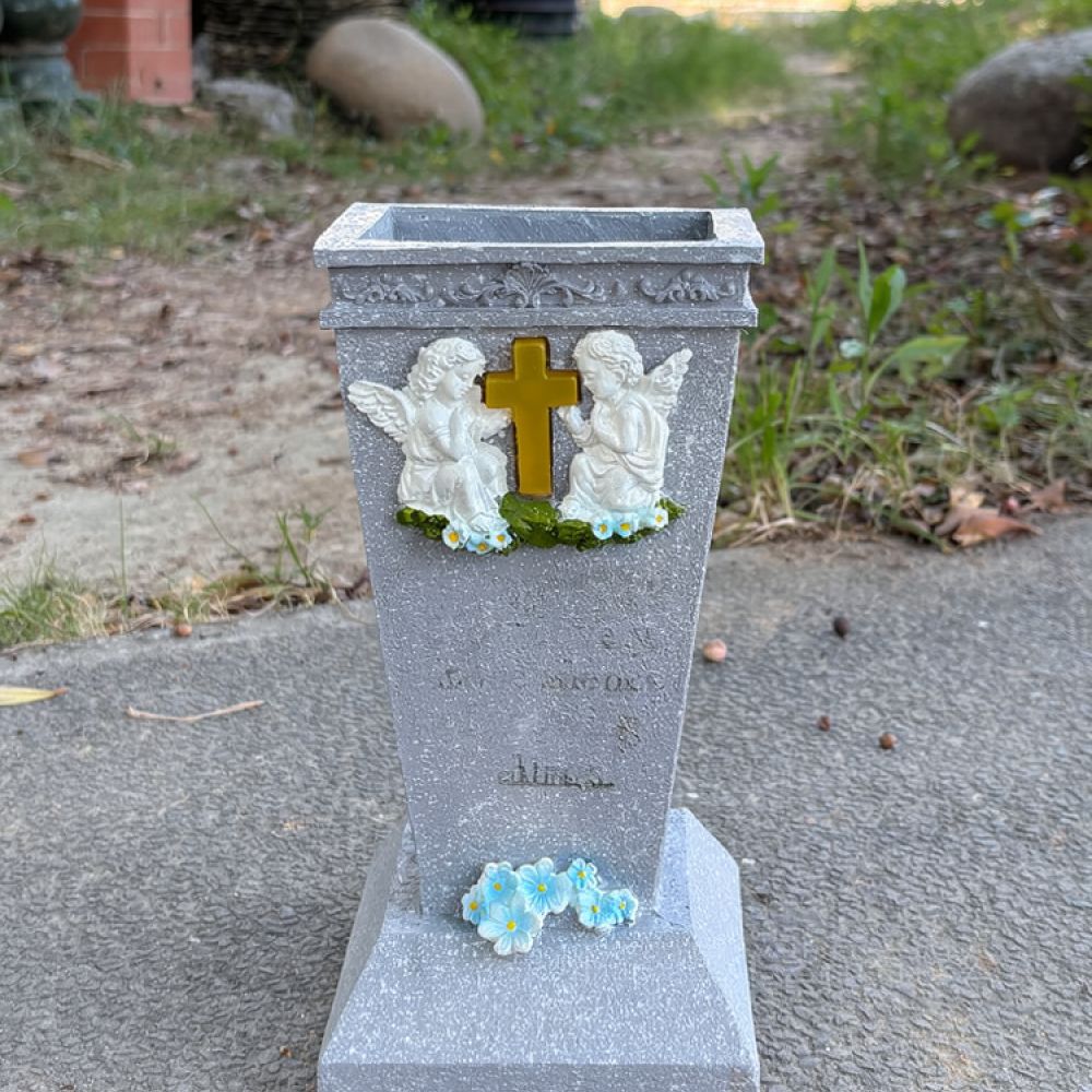 Jarrón de cementerio con forma - Vase Decor reseña y precio